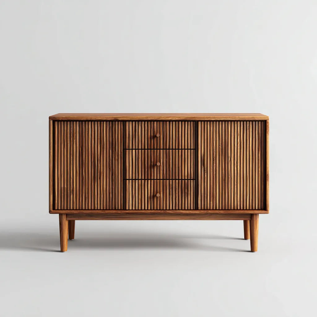 Credenza 160×42×85 cm - marrone - Sala Da Pranzo - stile moderno con ante decorative