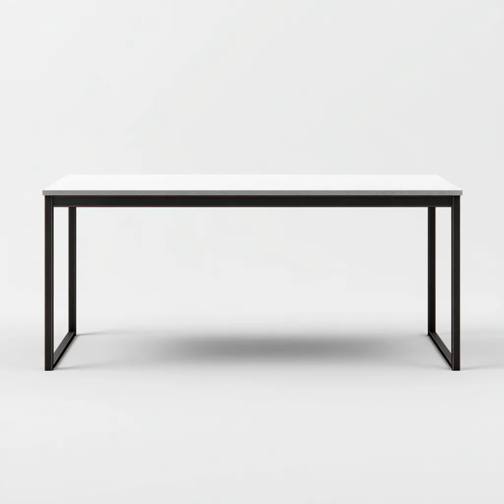 Tavolo Da Pranzo 180×90×75 cm - bianco - Sala Da Pranzo - stile moderno con piano elegante