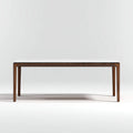 Tavolo Da Pranzo 200×95×76 cm - marrone - Sala Da Pranzo - stile naturale con piano raffinato